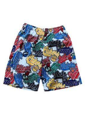 NBA Mashup Mesh Basketball Shorts Men’s Medium All Over Print